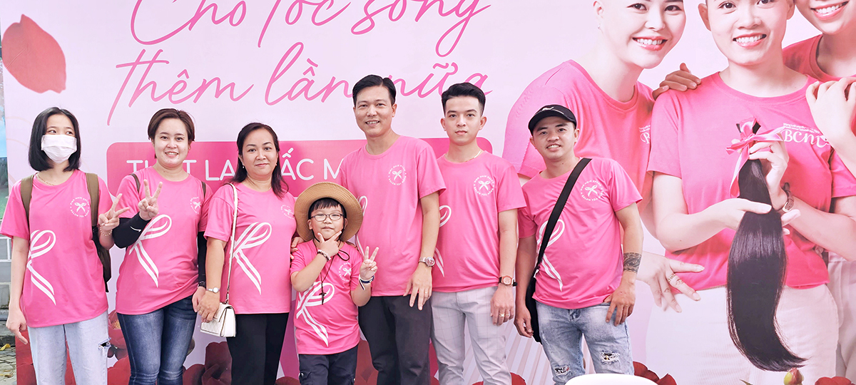 Salon Tóc Hồng D&D tham gia Ngày Hội Nón Hồng BCNV